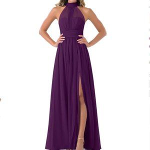 Azazie Iman dress in purple